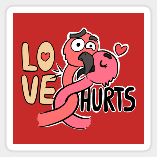 Love Hurts Sticker